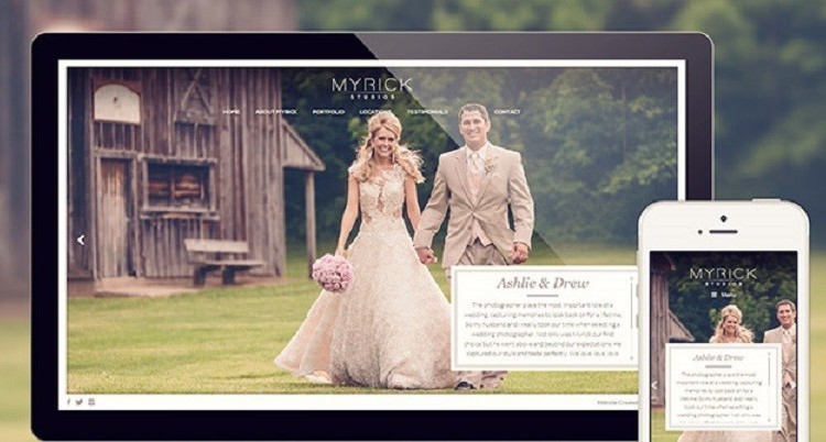 Wedding Photography Website