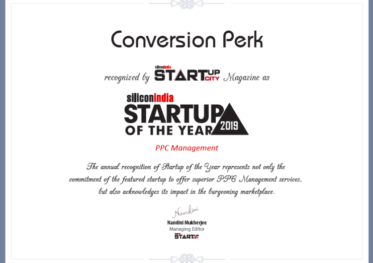 Startup Of The Year 201